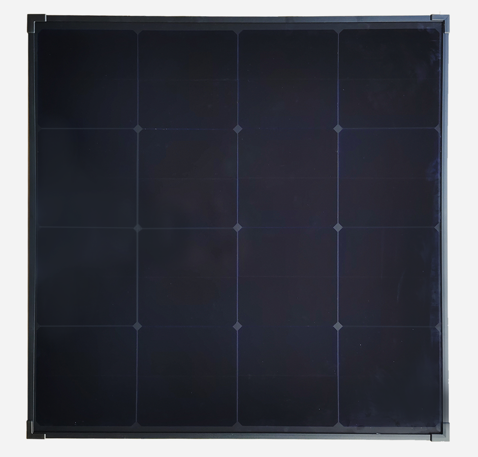 100W Black Series Glass Solar Panel