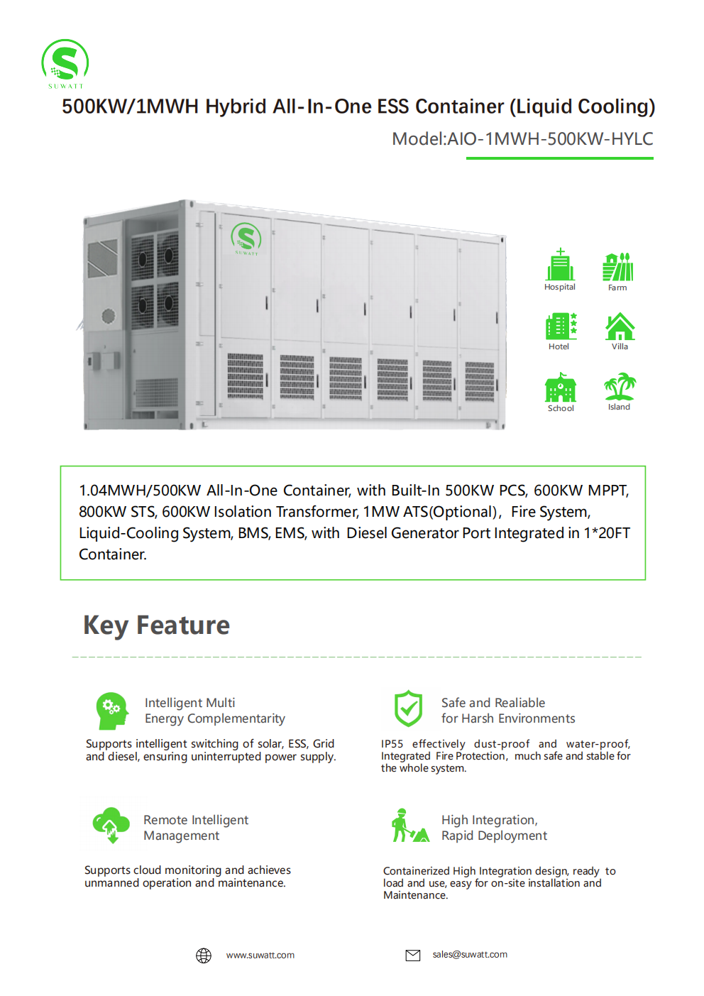 500KW1MWH Hybrid All-In-One ESS Container (Liquid cooling)_01.png
